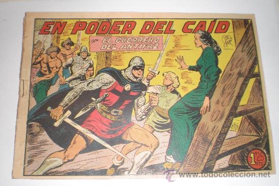 Tebeos: EL GUERRERO DEL ANTIFAZ - N&ordm; 238 - EL PODER DEL CAID - EDIT. VALENCIANA - - Foto 1