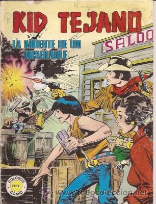 Tebeos: COLOSOS DEL C&Oacute;MIC, KID TEJANO N&ordm; 9, DE 1980 - Foto 1
