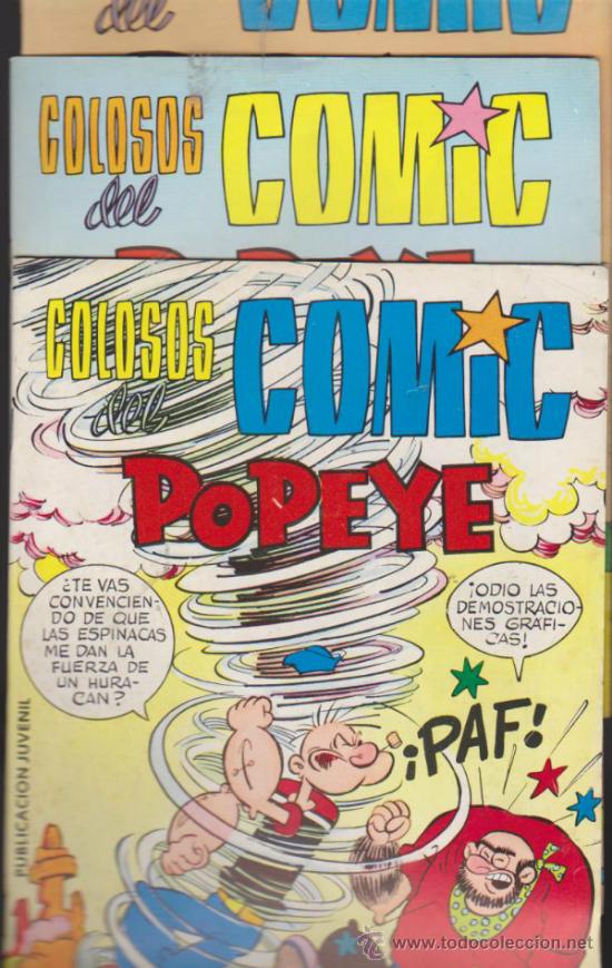 Tebeos: Colosos del Comic. Popeye n&ordm;  15,17 y 20. - Foto 1