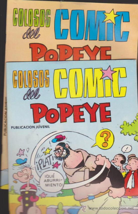 Tebeos: Colosos del Comic. Popeye n&ordm;  15, y 20. - Foto 1
