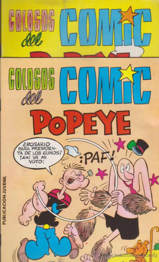 Tebeos: Colosos del Comic. Popeye n&ordm;  15, y 22. - Foto 1
