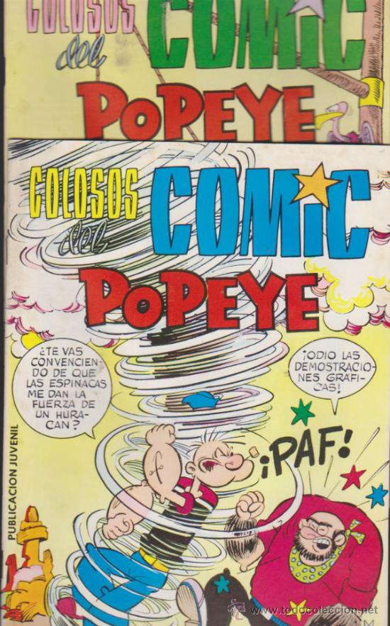 Tebeos: Colosos del Comic. Popeye n&ordm;  16 y 17. - Foto 1
