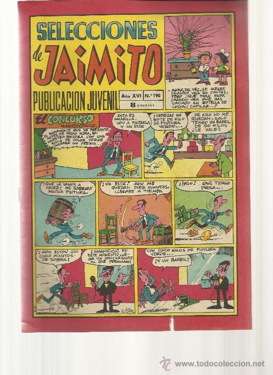 Tebeos: SELECCIONES DE JAIMITO N&ordm; 190 - Foto 1