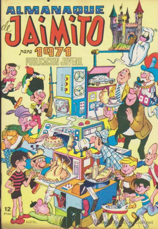 Tebeos: Jaimito. Almanaque para 1971. - Foto 1