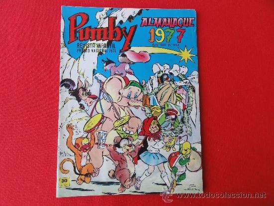 Tebeos: PUMBY ALMANAQUE 1977. DIF&Iacute;CIL!! - Foto 1