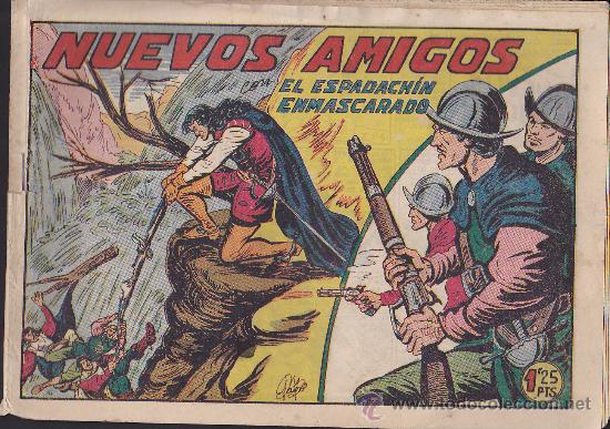 Tebeos: COMIC ESPADACHIN ENMASCARADO N&ordm; 143 - Foto 1