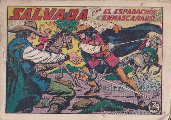 Tebeos: COMIC ESPADACHIN ENMASCARADO N&ordm; 141 - Foto 1