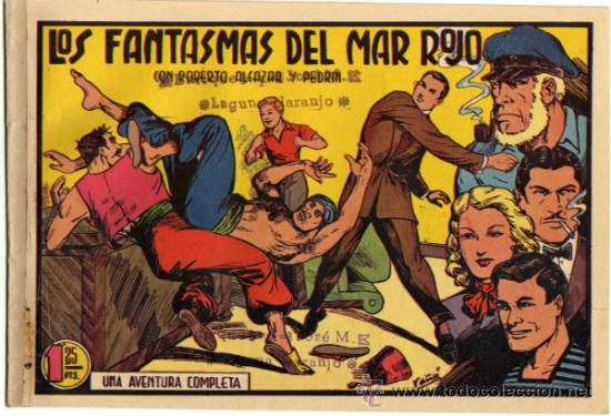 Tebeos: ROBERTO ALCAZAR Y PEDRIN - N&Uacute;M. 186 - (1.25 PTS.) - LOS FANTASMAS DEL MAR ROJO