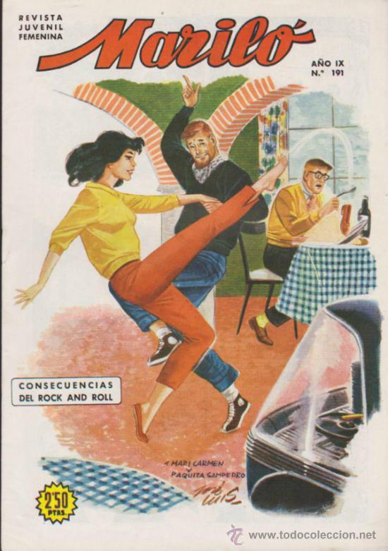 Tebeos: Maril&oacute; n&ordm;  191. Valenciana  1950. - Foto 1