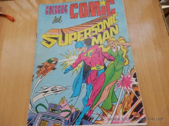 Tebeos: COLOSOS DEL COMIC SUPERSONIC MAN NUM. 1   1979 - Foto 1