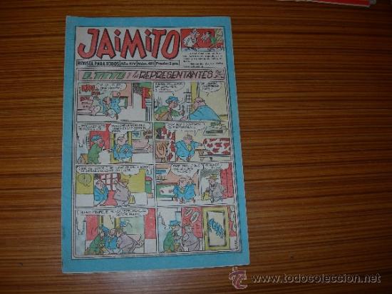 Tebeos: JAIMITO    N&ordm; 489     DE VALENCIANA - Foto 1