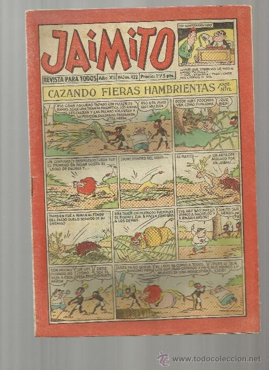 Tebeos: JAIMITO N&ordm; 422 - Foto 1
