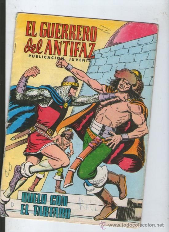 Tebeos: EL GUERRERO DEL ANTIFAZ-DUELO CON EL T&Aacute;RTARO.N&ordm; 343.1978-&Uacute;LTIMO DE LA 1&ordf; SERIE