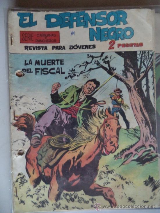 Tebeos: EL DEFENSOR NEGRO ORIGINAL N&ordm; 6 - Foto 1