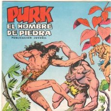 Tebeos: PURK EL HOMBRE DE PIEDRA Nº 21 EDI. VALENCIANA 1974 - 20 PGS. 26,5 X 18,2 CMS. A COLOR