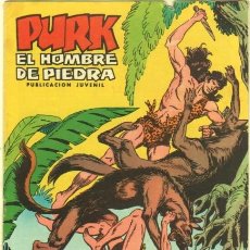 Tebeos: PURK EL HOMBRE DE PIEDRA Nº 37 EDI. VALENCIANA 1974 - 20 PGS. 26,5 X 18,2 CMS. A COLOR