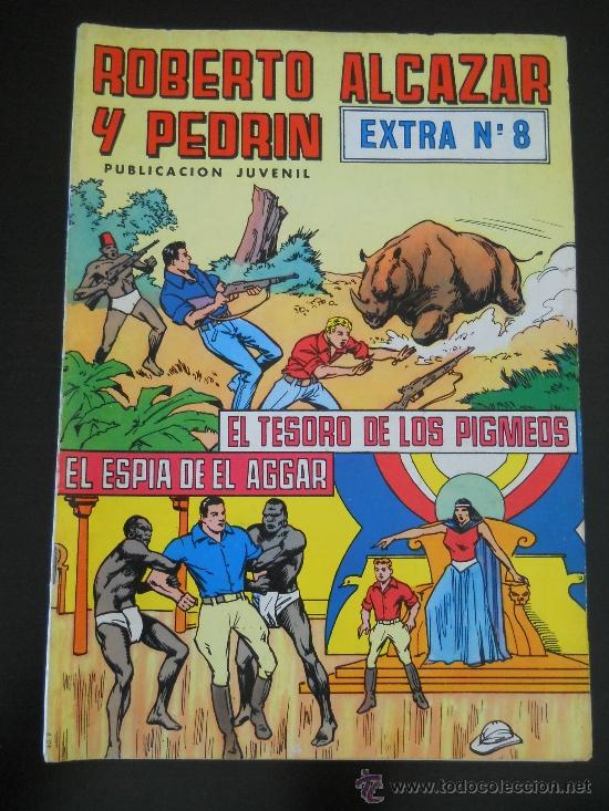 Comics: ROBERTO ALCAZAR Y PEDRIN : EXTRA N&ordm; 8 ED. VALENCIANA - EL TESORO DE LOS PIGMEOS - A&Ntilde;O 1976