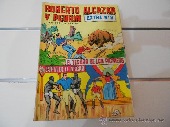 Tebeos: Roberto Alcazar y Pedrin. Extra n&ordm; 8 - Foto 1