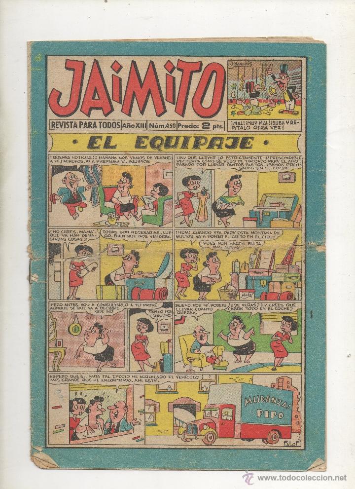 Tebeos: JAIMITO N&ordm; 450 - Foto 1