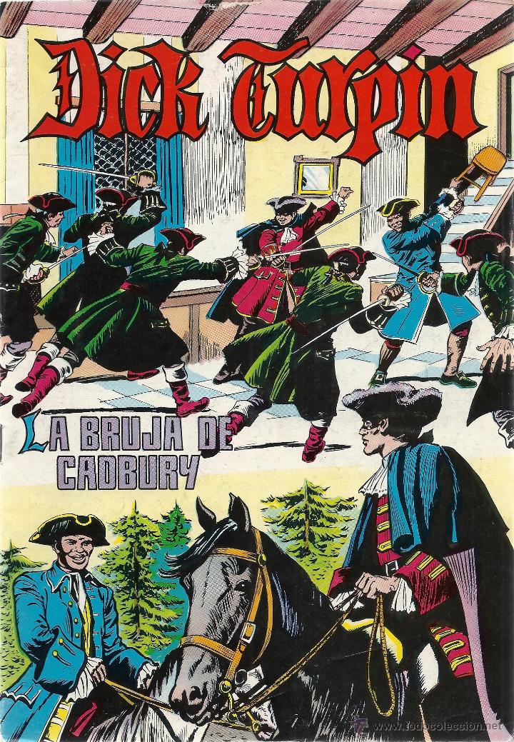 Tebeos: DICK TURPIN. N&ordm; 4, LA BRUJA DE CADBURY. - Foto 1