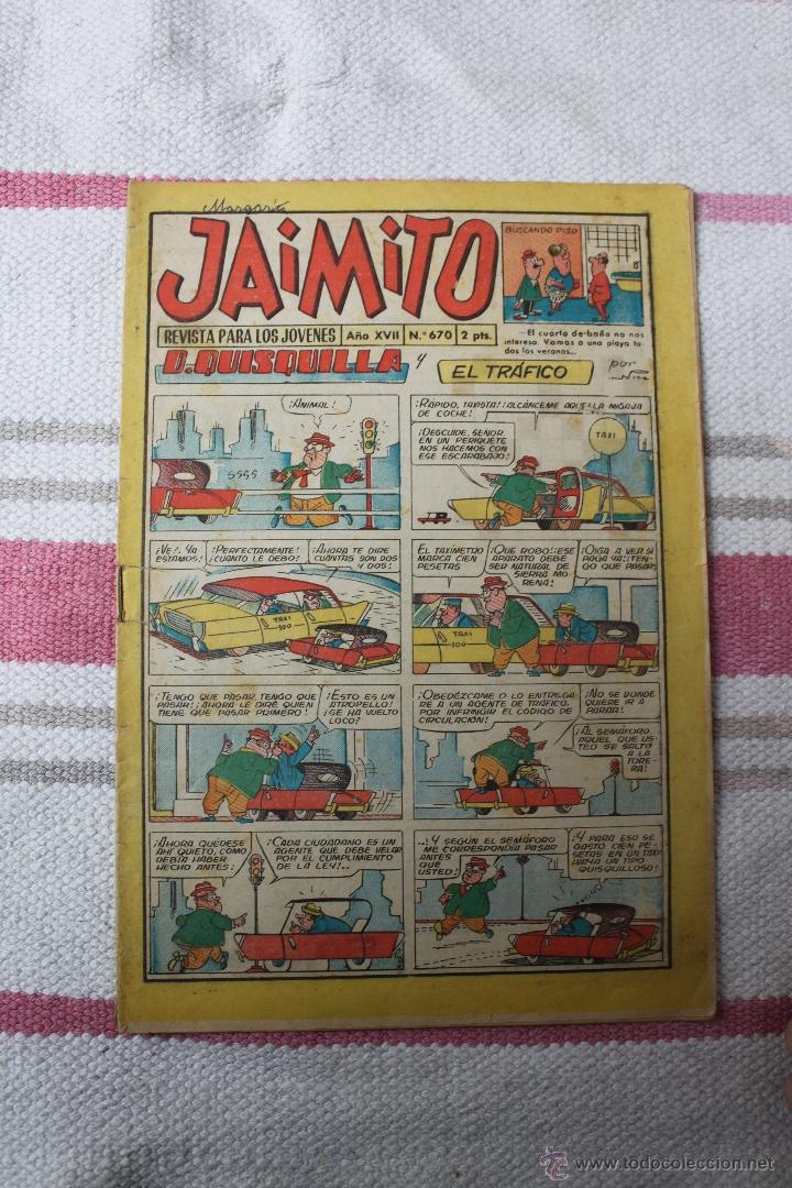 Tebeos: JAIMITO N&ordm; 670 - Foto 1