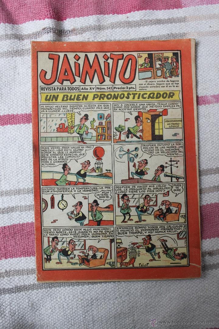 Tebeos: JAIMITO N&ordm; 542 - Foto 1