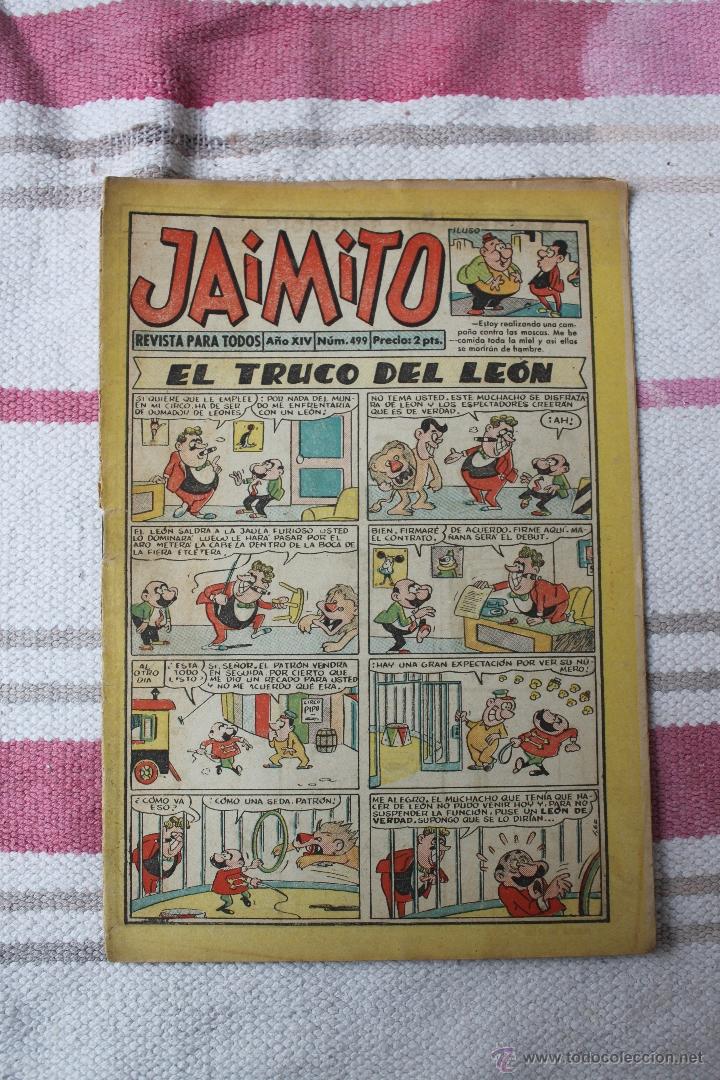 Tebeos: JAIMITO N&ordm; 499 - Foto 1