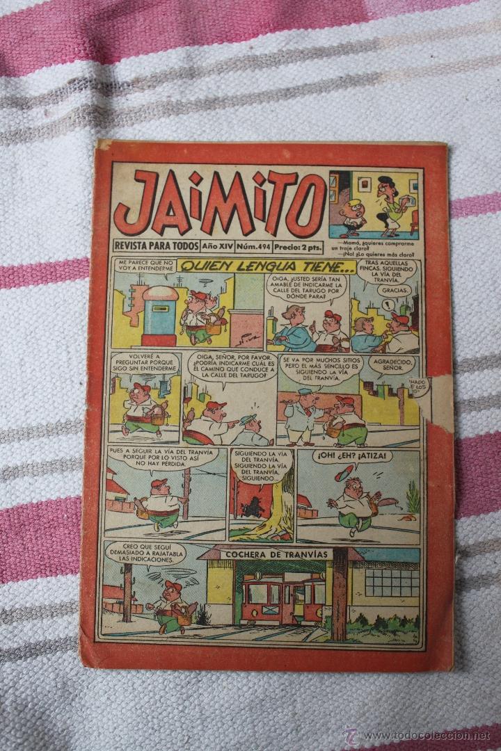 Tebeos: JAIMITO N&ordm; 494 - Foto 1