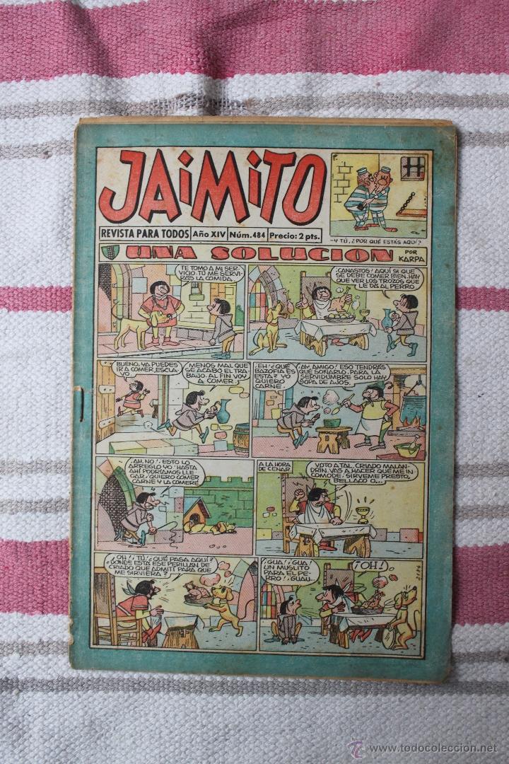 Tebeos: JAIMITO N&ordm; 484 - Foto 1