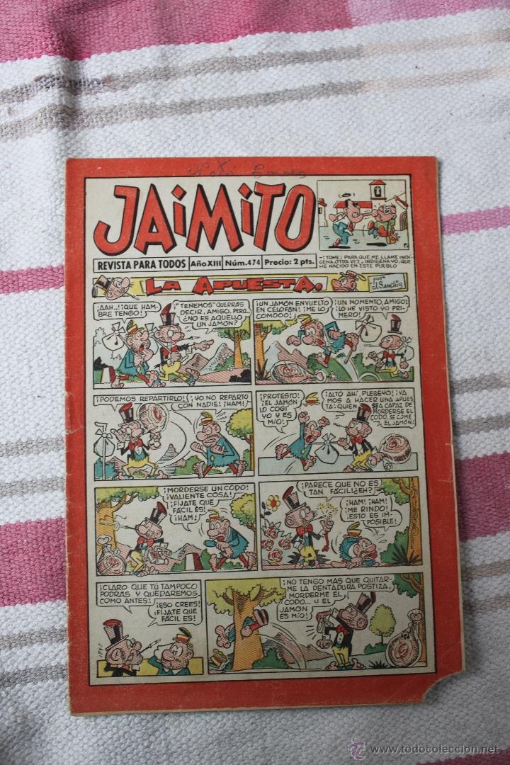 Tebeos: JAIMITO N&ordm; 474 - Foto 1