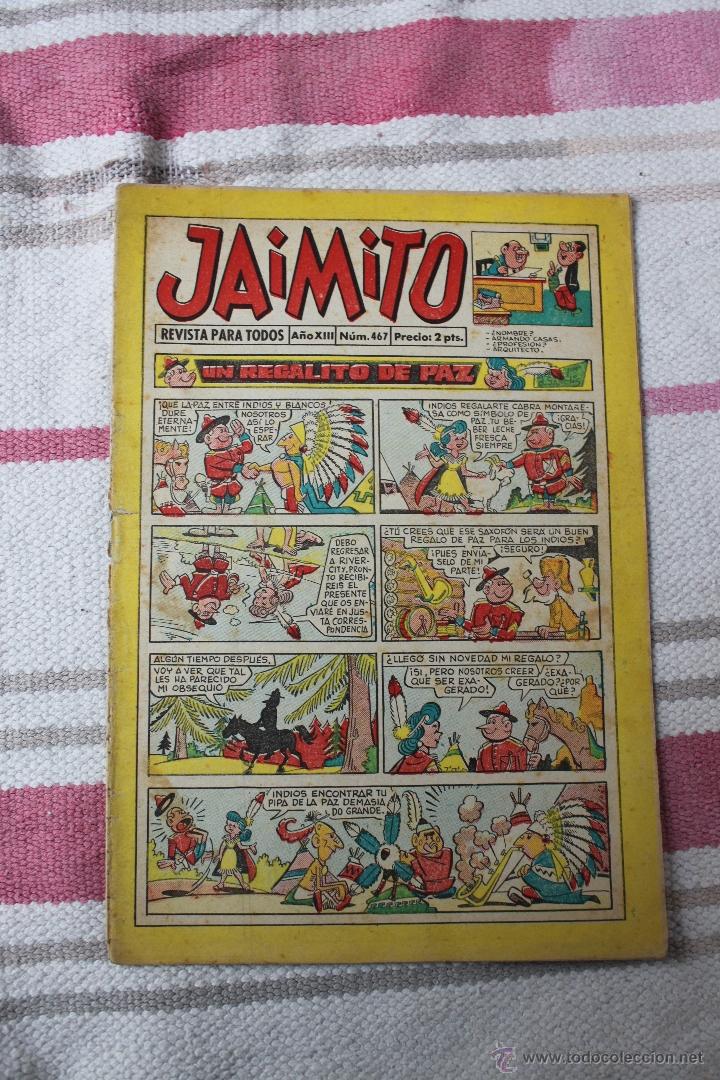 Tebeos: JAIMITO N&ordm; 467 - Foto 1