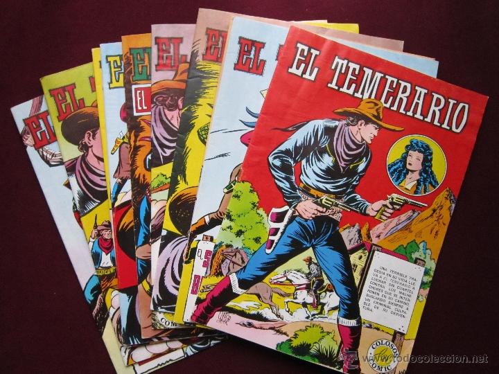 Tebeos: El Temerario. Colosos de Comic. Completa. 10 Ejemplares. Manuel Gago. tebeni Valenciana 1981. MBE - Foto 1 - 40825427