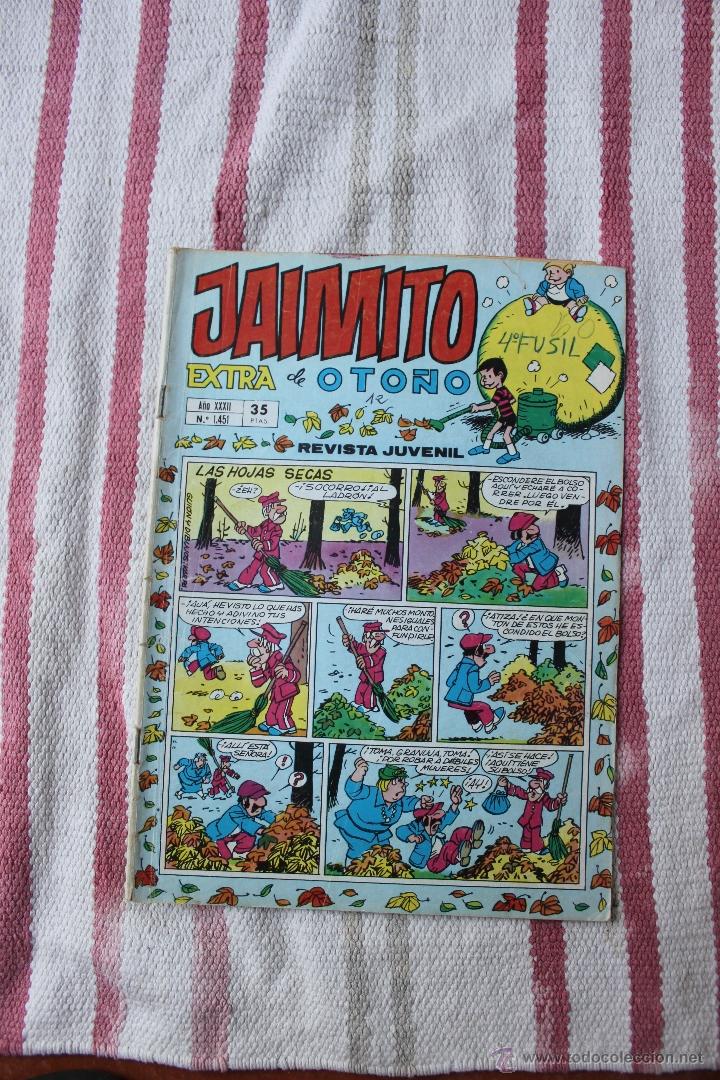 Tebeos: JAIMITO n&ordm; 1451 EXTRA DE OTO&Ntilde;O - Foto 1