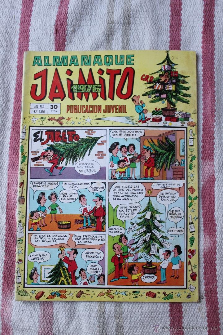 Tebeos: JAIMITO N&ordm; 1356 ALMANAQUE 1976 - Foto 1