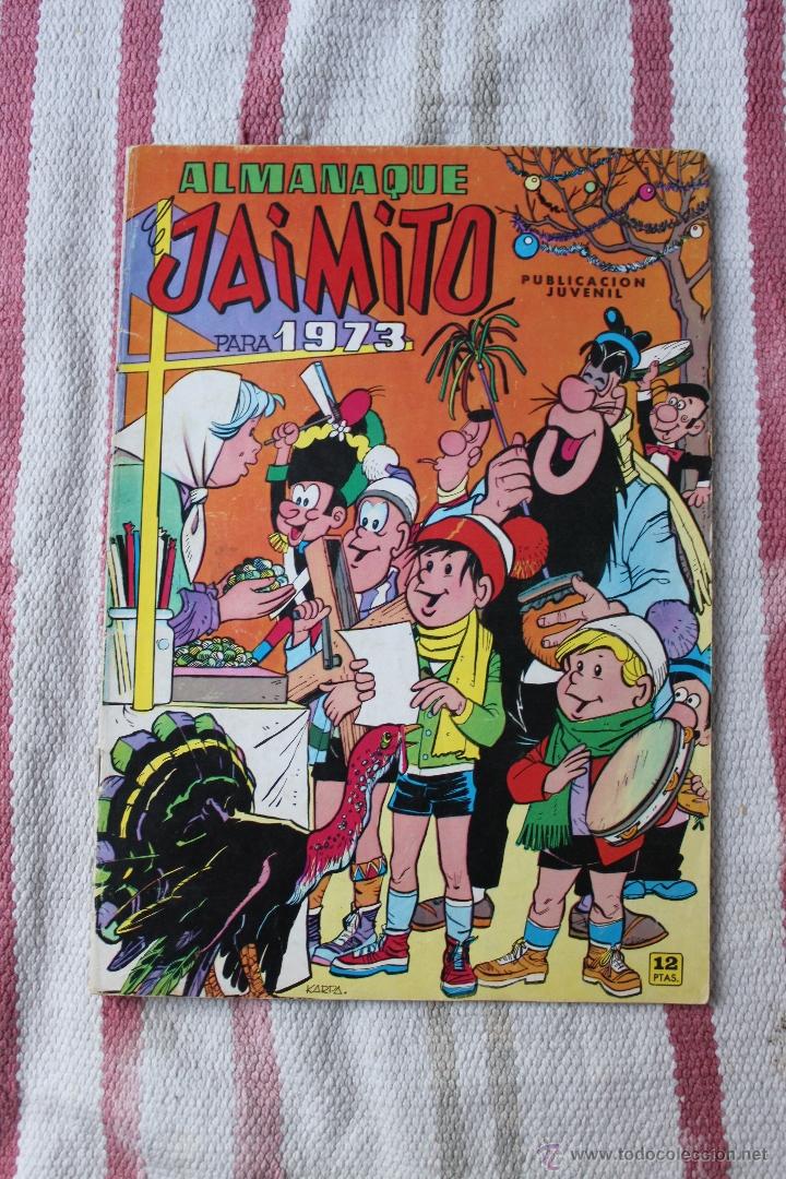 Tebeos: JAIMITO ALMANAQUE PARA 1973 - Foto 1