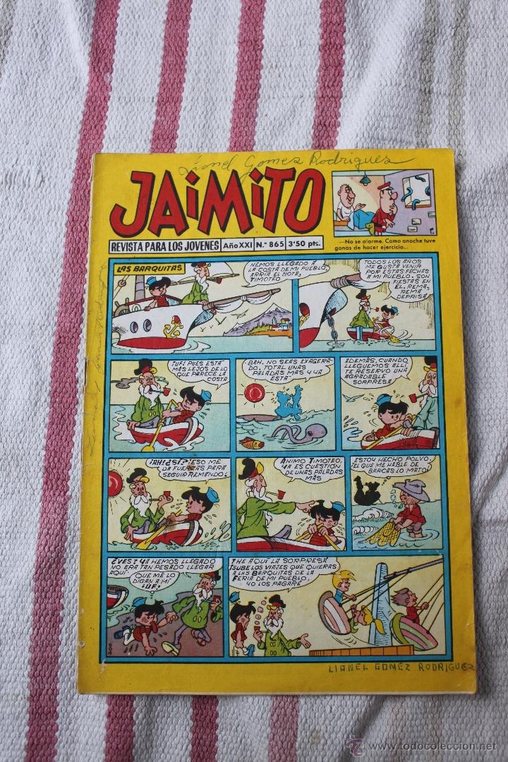 Tebeos: JAIMITO N&ordm; 865 - Foto 1