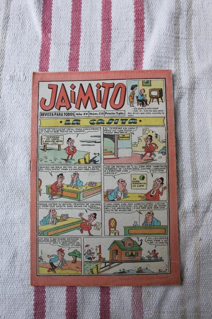 Tebeos: JAIMITO N&ordm; 550 - Foto 1