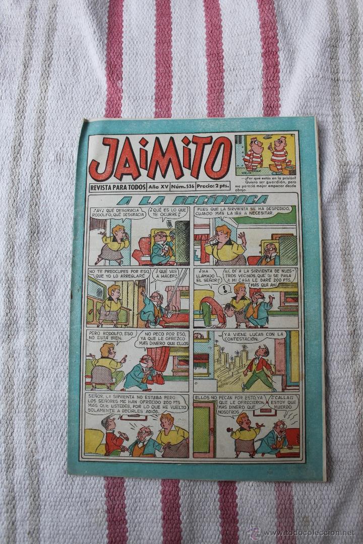 Tebeos: JAIMITO N&ordm; 536 - Foto 1