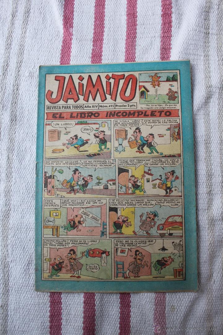 Tebeos: JAIMITO N&ordm; 495 - Foto 1