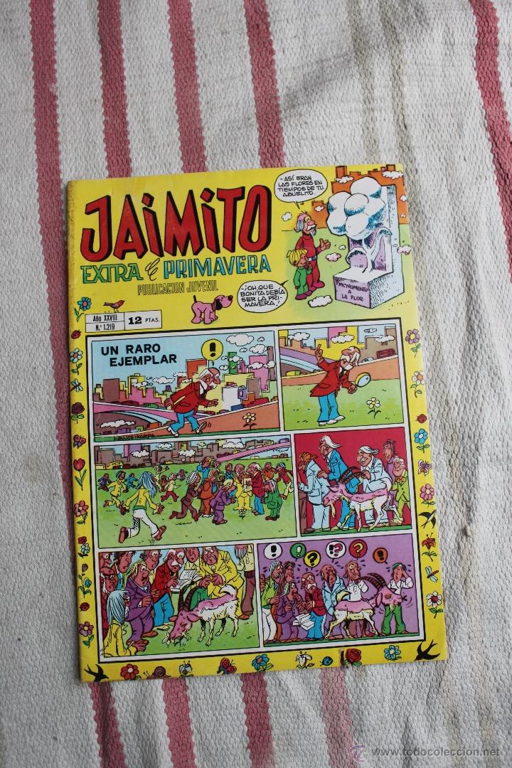 Tebeos: JAIMITO N&ordm; 1219 EXTRA DE PRIMAVERA 1973 - Foto 1