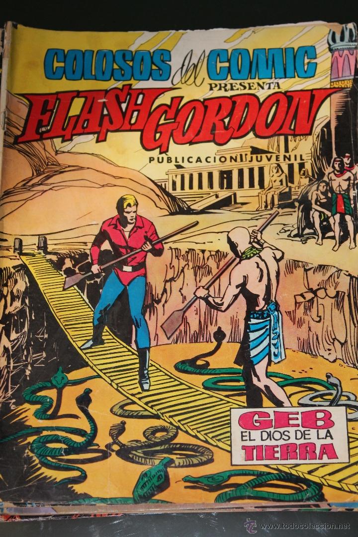 Tebeos: Flash Gordon 21 Colosos del Comic Editorial valenciana - Foto 1