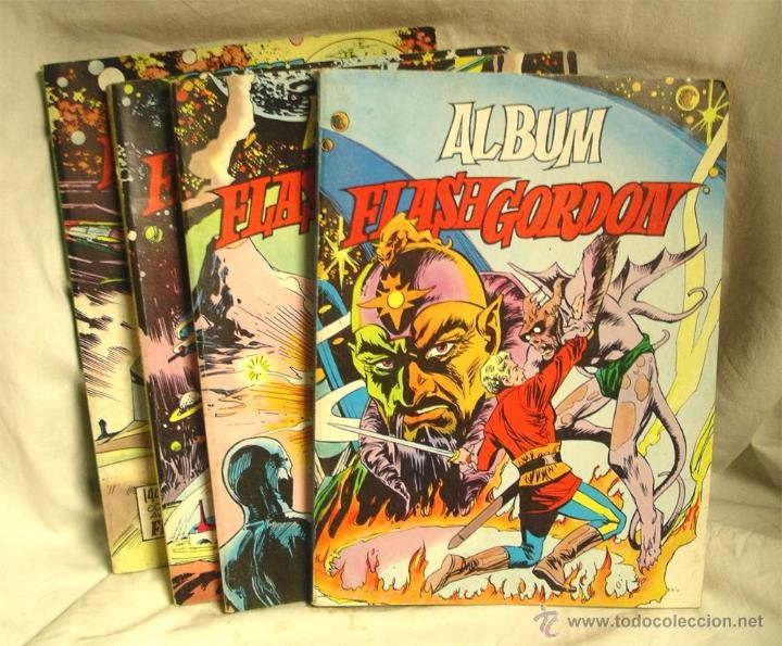Tebeos: 4 albunes Flash Gordon n&ordm; 1 ,2 ,3 y 4 - Foto 1