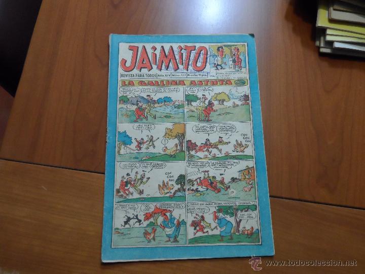 Tebeos: JAIMITO N&ordm; 511 EDITORIAL VALENCIANA - Foto 1