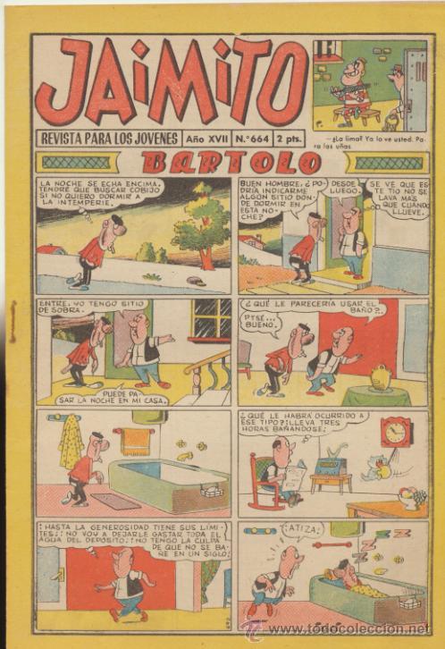 Tebeos: Jaimito  664. Valenciana  1945. - Foto 1