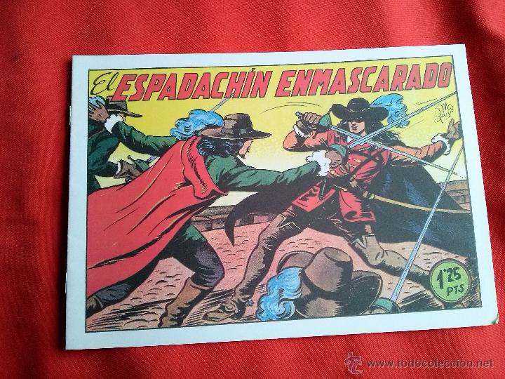 Tebeos: EL ESPADACH&Iacute;N ENMASCARADO , (FACS&Iacute;MIL) - Foto 1