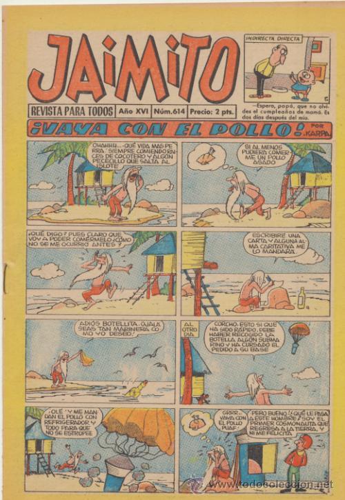 Tebeos: Jaimito  614. Valenciana  1945. - Foto 1