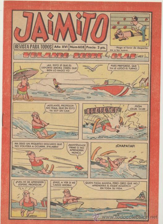 Tebeos: Jaimito  608. Valenciana  1945. - Foto 1