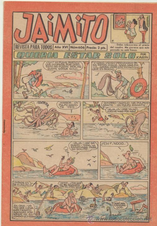 Tebeos: Jaimito  606. Valenciana  1945. - Foto 1