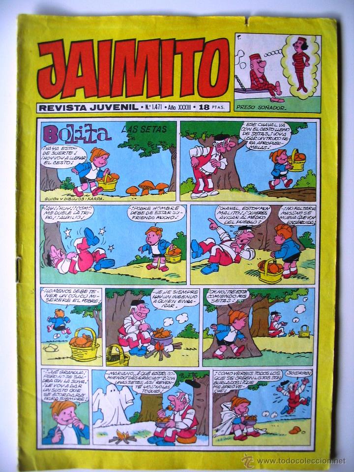 Tebeos: Jaimito - n&uacute;mero 1.471 - a&ntilde;o 1978 - Foto 1