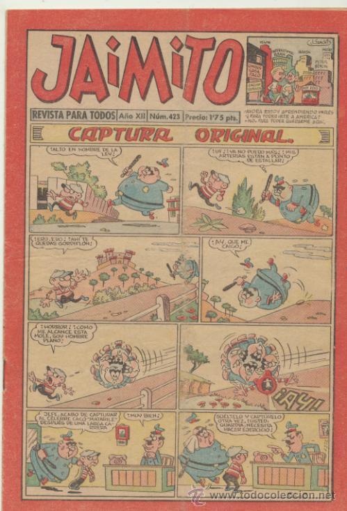 Tebeos: Jaimito  423. Valenciana  1945. - Foto 1